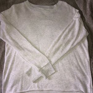 light gray ae sweatshirt